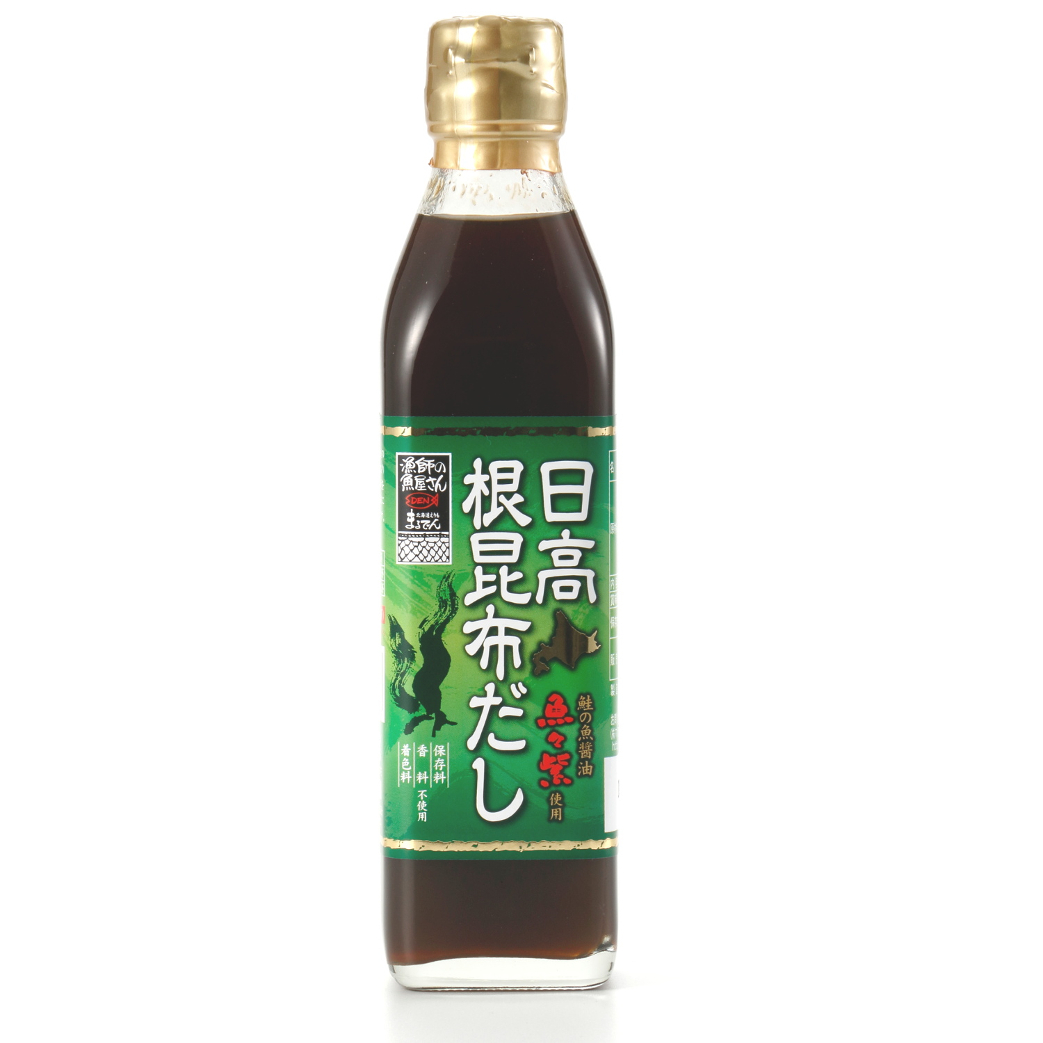 鮭・いくら・北海道食材の通販サイト｜マルデンマート　300ml　その他　日高　根昆布だし（魚々紫配合）